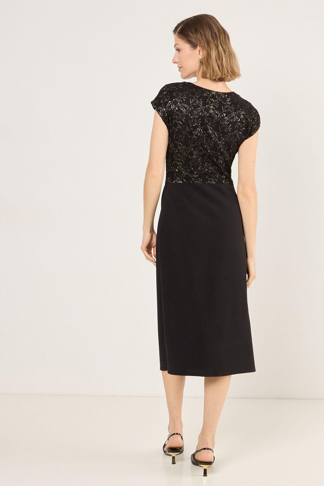 Vestido Largo Negro Ma Griffe 13002225101102-4