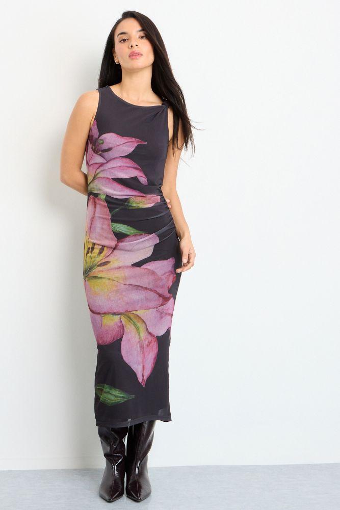 Vestido Largo Gris iO 13520225002163-0