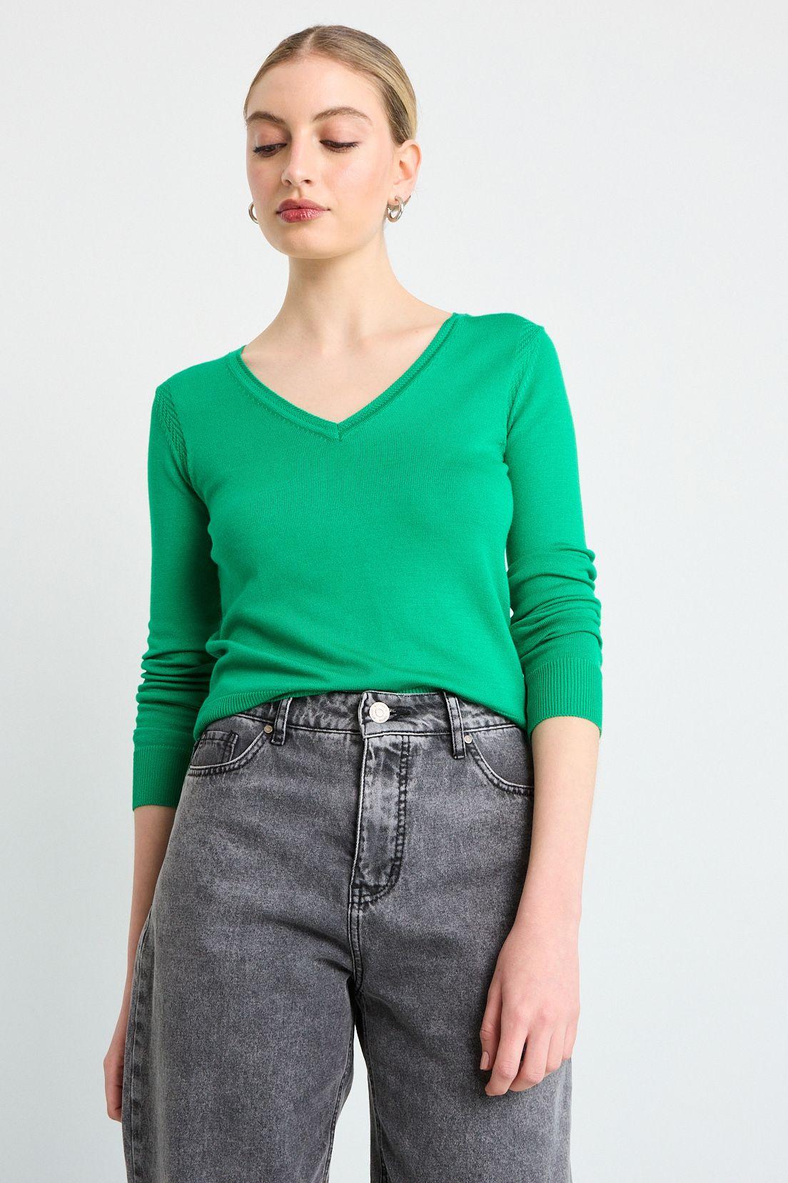 Sweater Verde Oliva iO 18120225010107-0