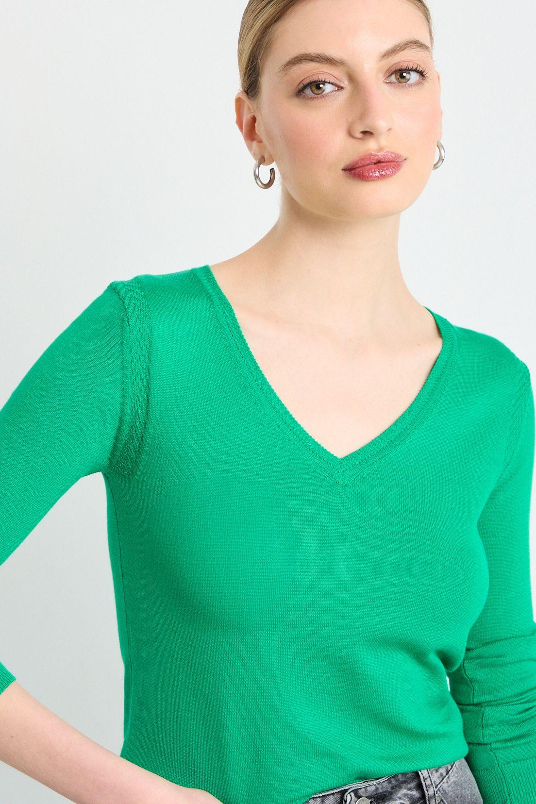 Sweater Verde Oliva iO 18120225010107-1