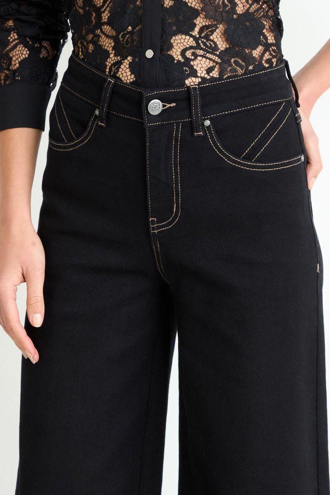 Wide Crop Jeans Negro Ash 11307225013102-1