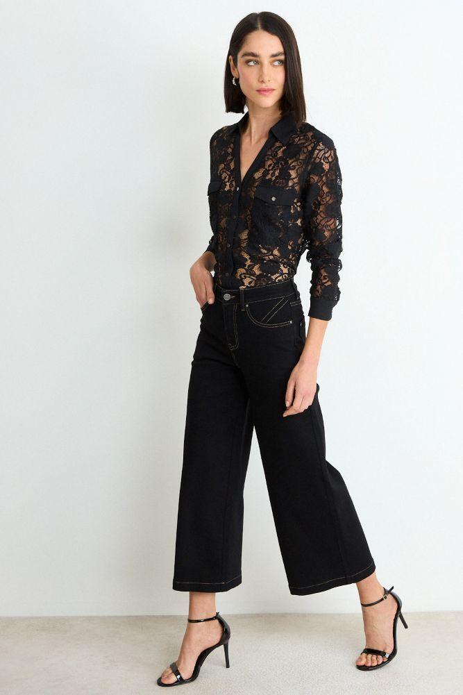 Wide Crop Jeans Negro Ash 11307225013102-4