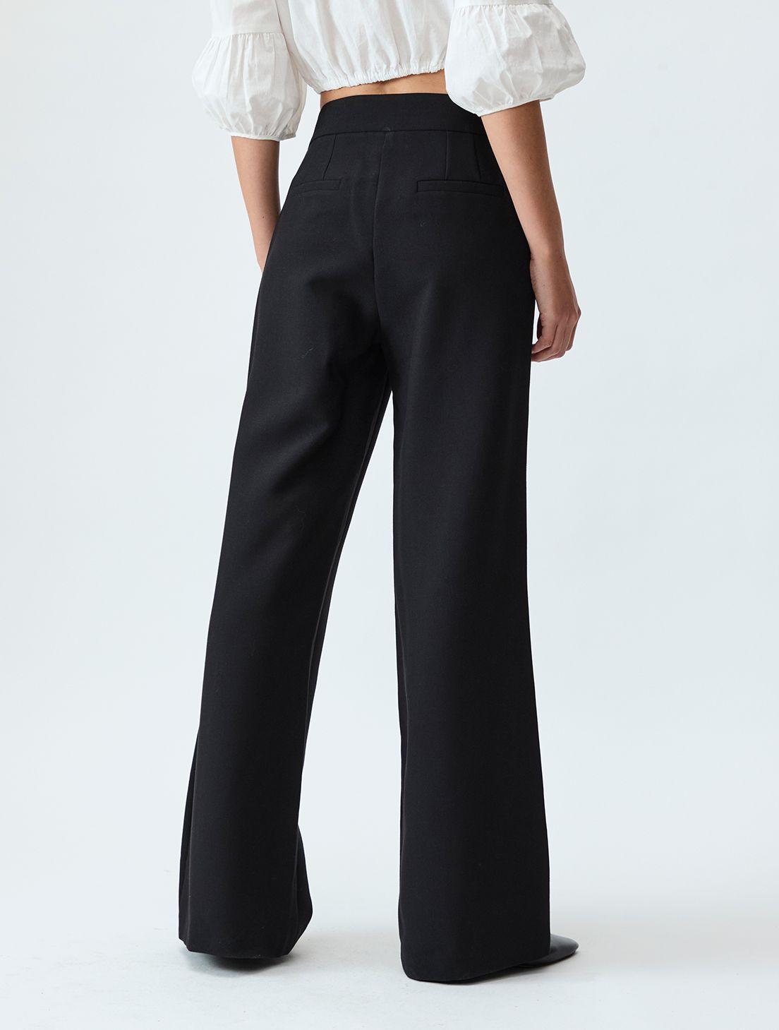 Pantalon Liso Negro iO 11020125008102-4