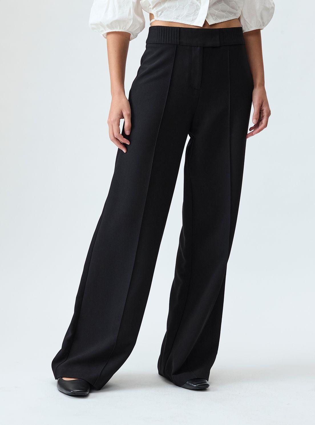 Pantalon Liso Negro iO 11020125008102-0