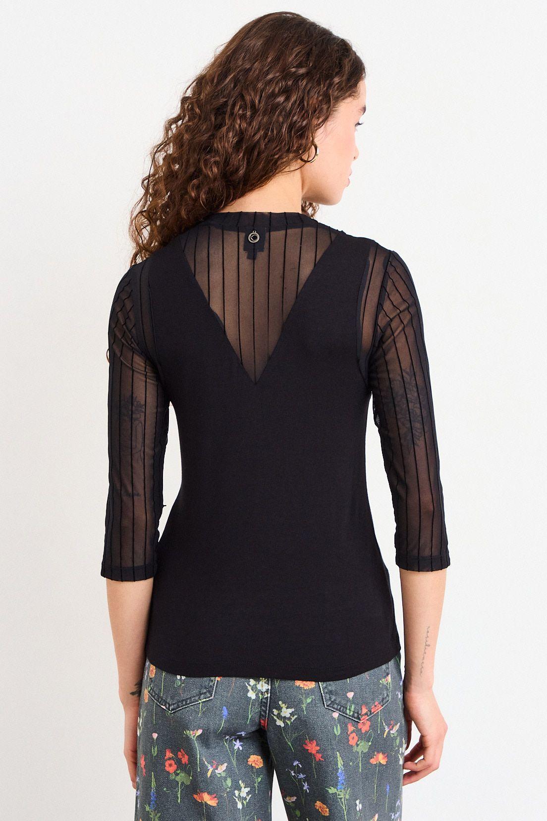 Polera Lisa Negro iO 14220226050102-2