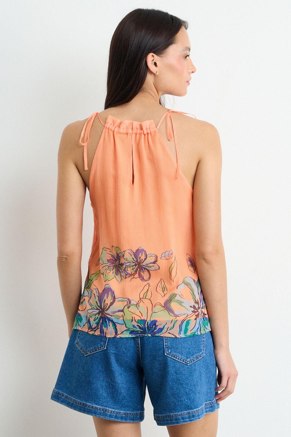 Blusa Fantasia Naranjo iO 14120225059114-2