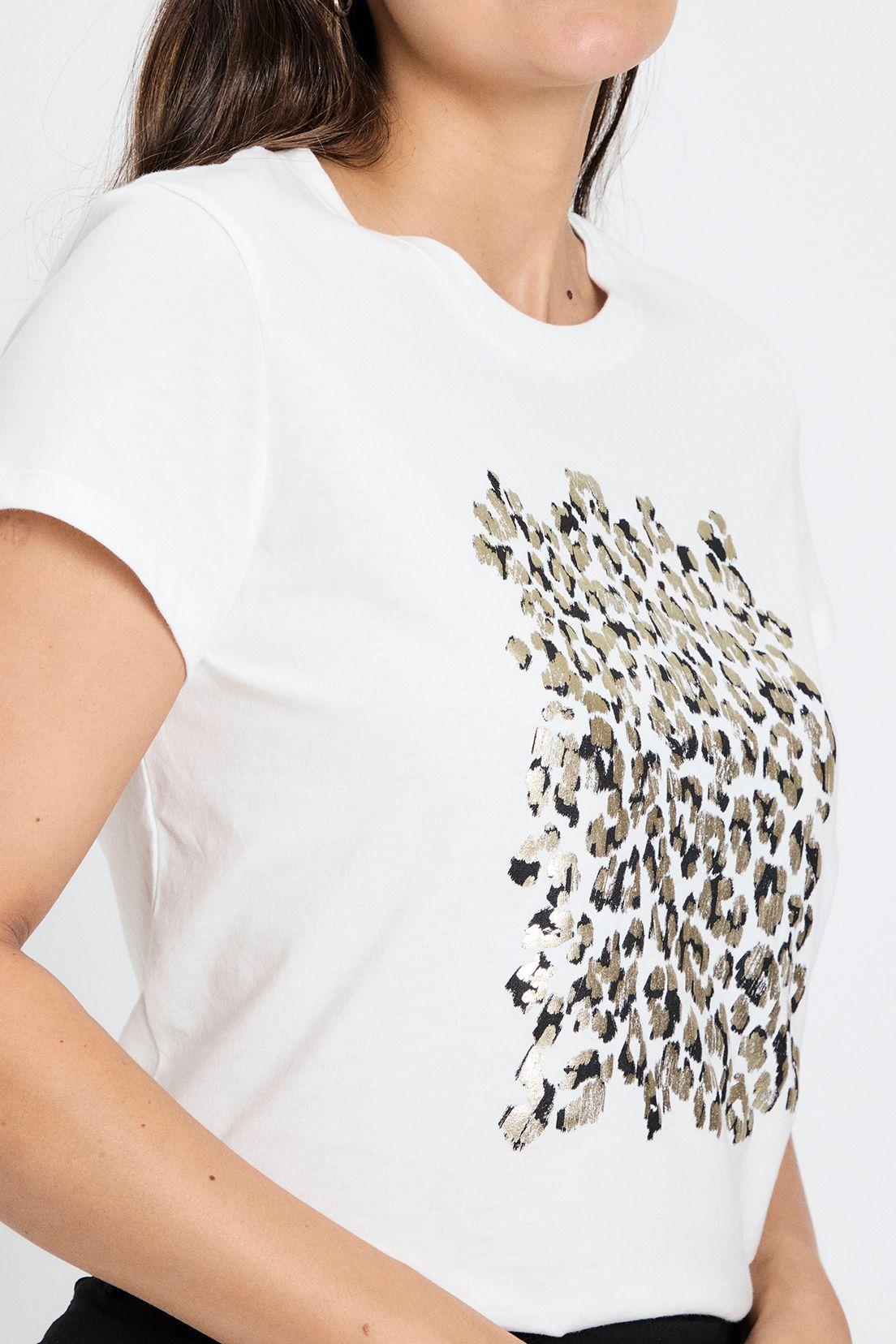 Polera Estampado Focalizado Crudo Ash 14607224052105-0