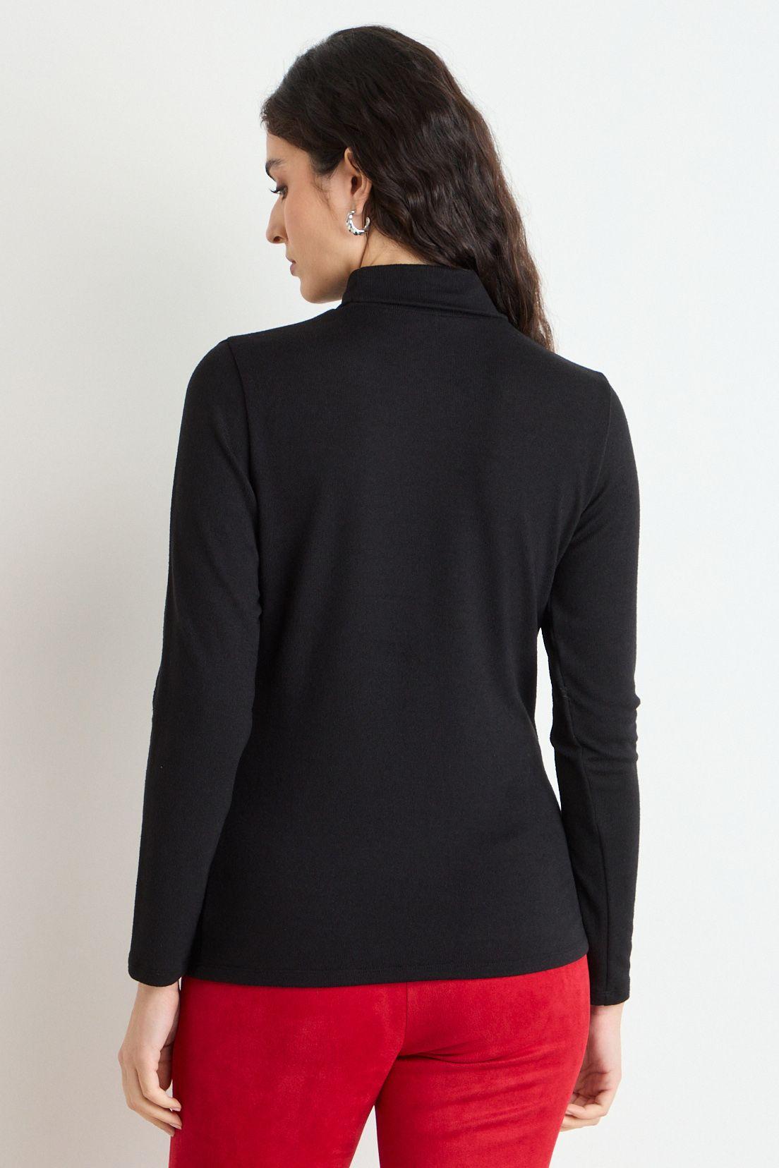 Polera Manga Larga Negro Ash 14207225092102-3