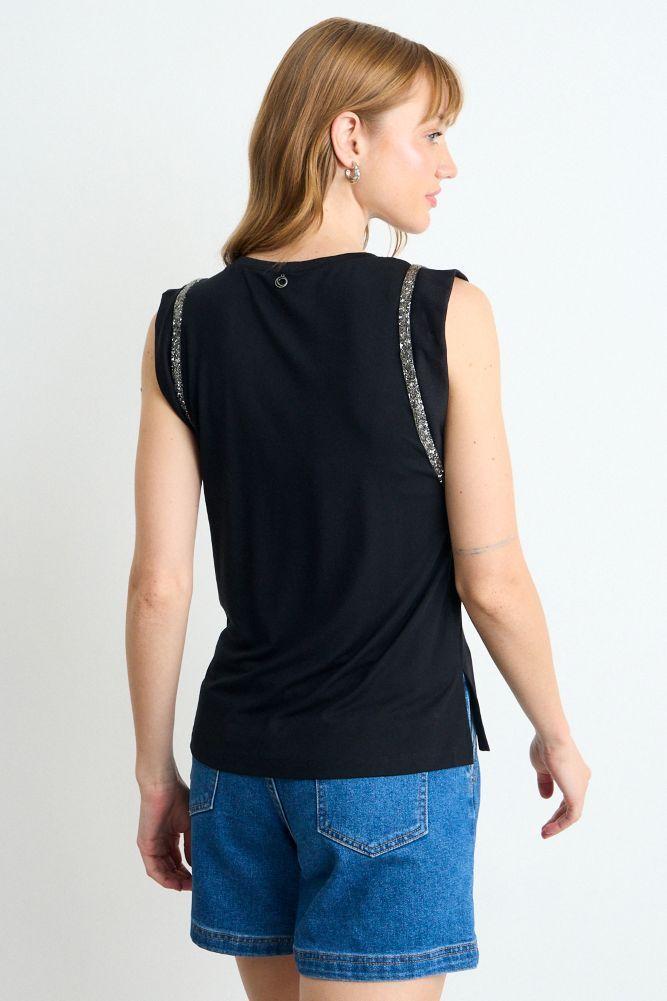 Polera Lisa Negro iO 14220225011102-2