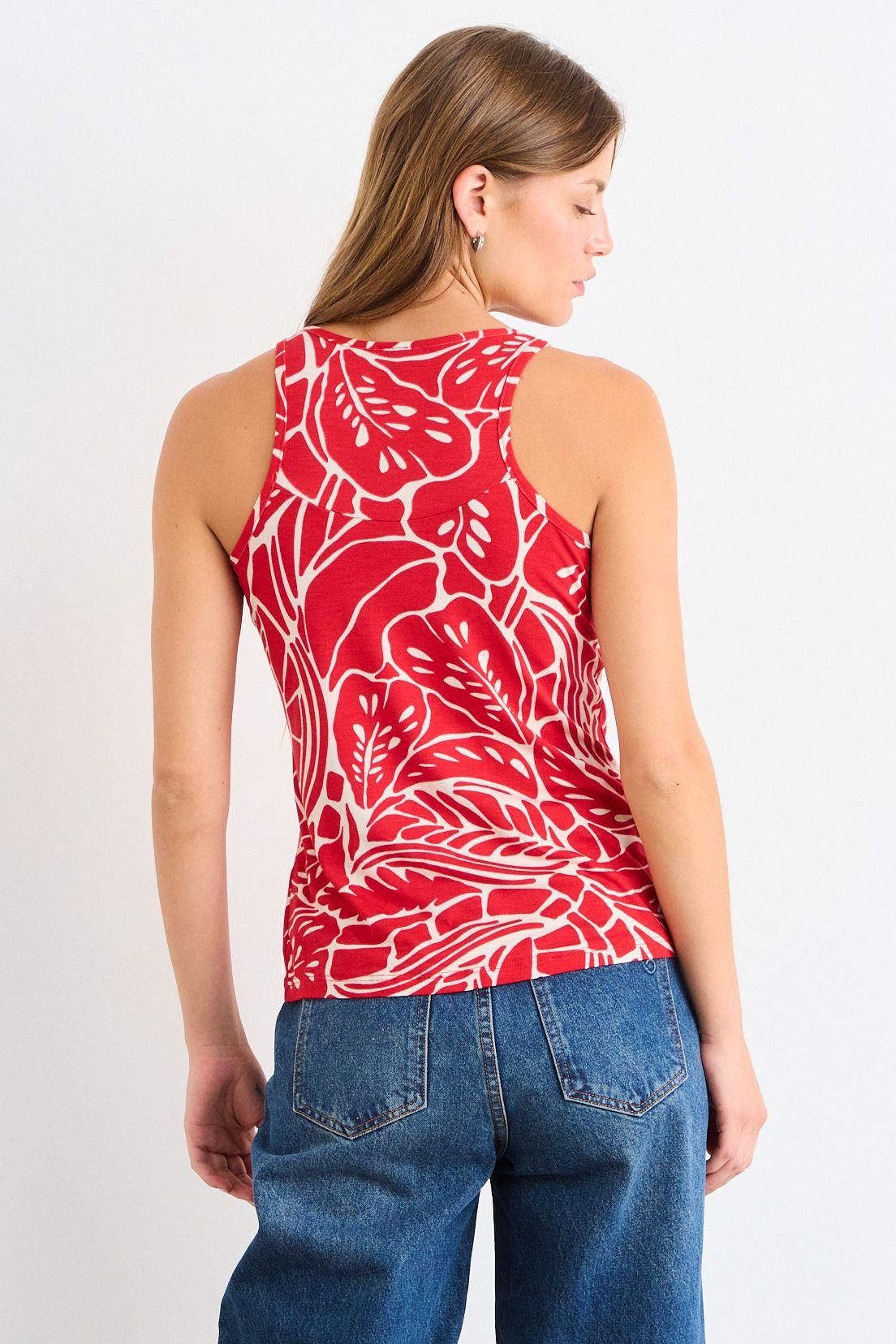 Polera Sin Mangas Fantasia Rojo iO 14304225091103-2