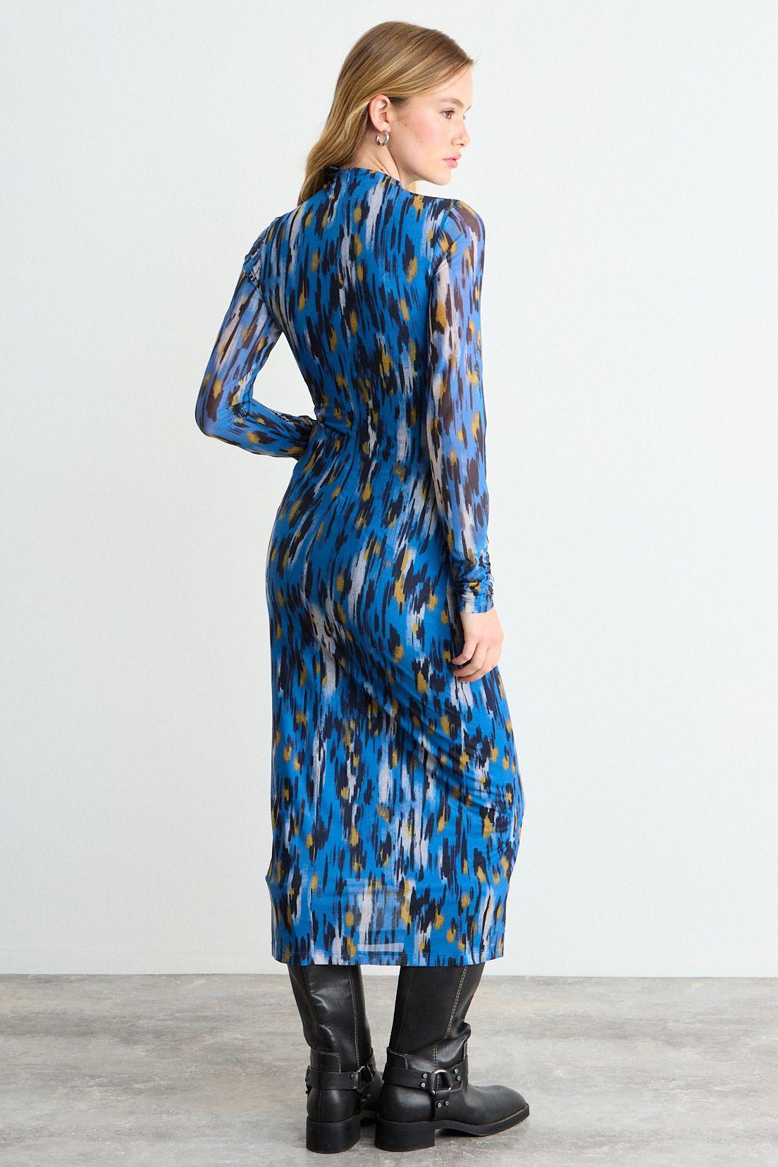 Vestido Fantasia Largo Celeste iO 13520126001110-2