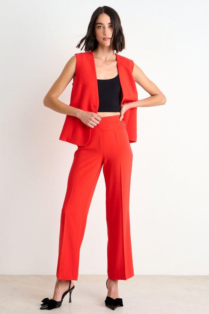 Pantalon Liso Rojo Ash 11007126003103-0