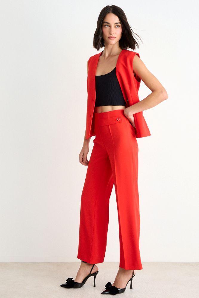 Pantalon Liso Rojo Ash 11007126003103-4
