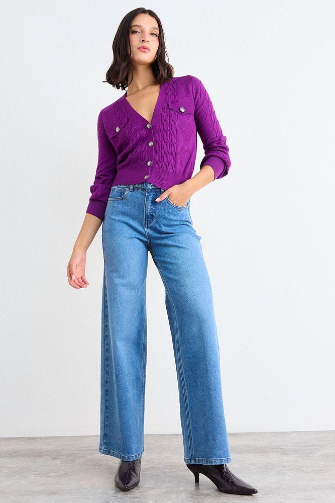 Cardigan Morado iO 18020126008121-3