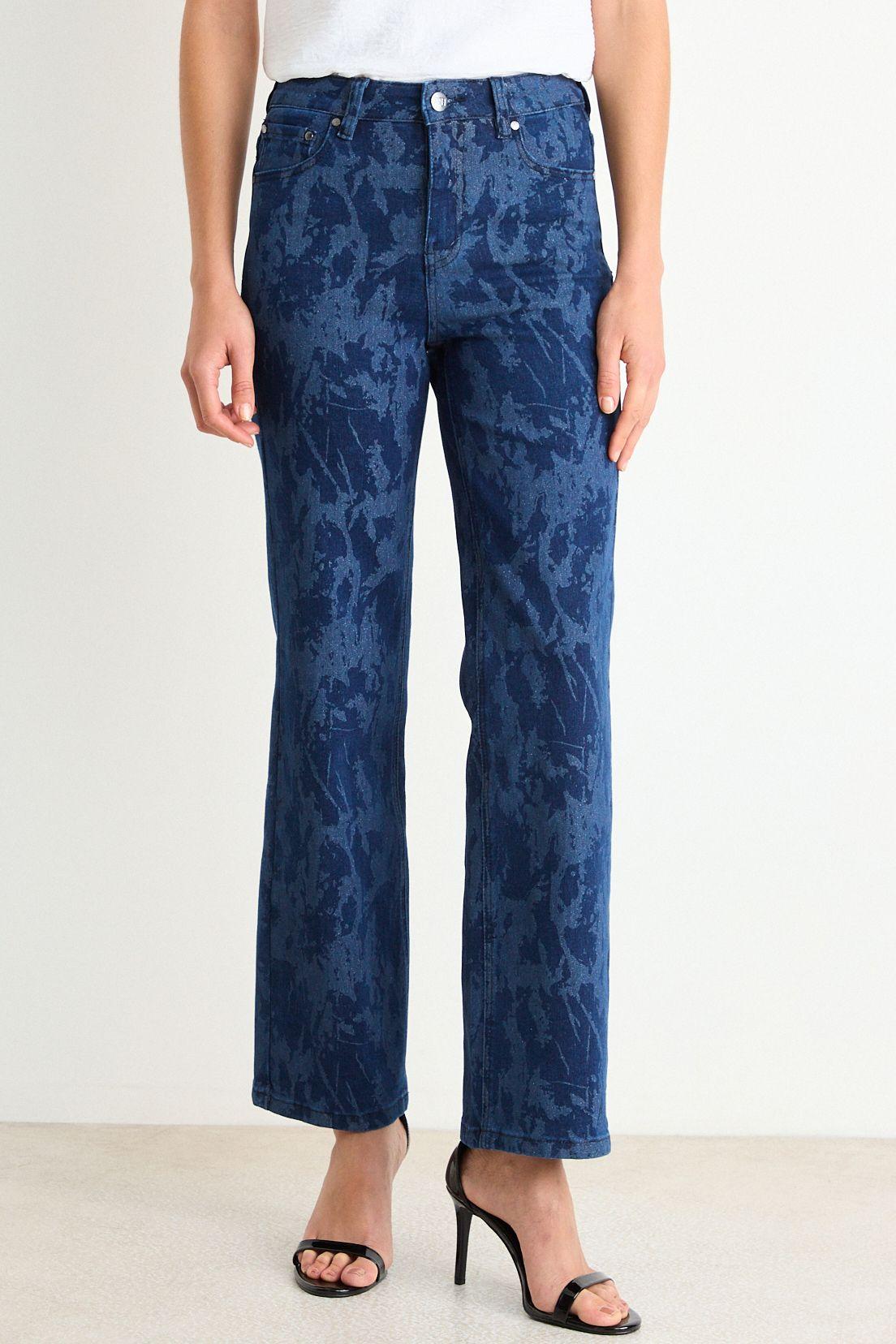 Straight Jeans Fantasia Azul Ash 11707126001104-1