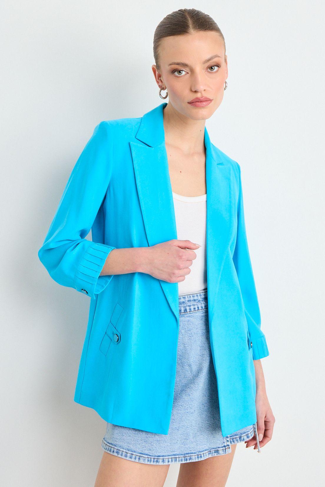 Blazer Liso Celeste iO 16020225017127-0