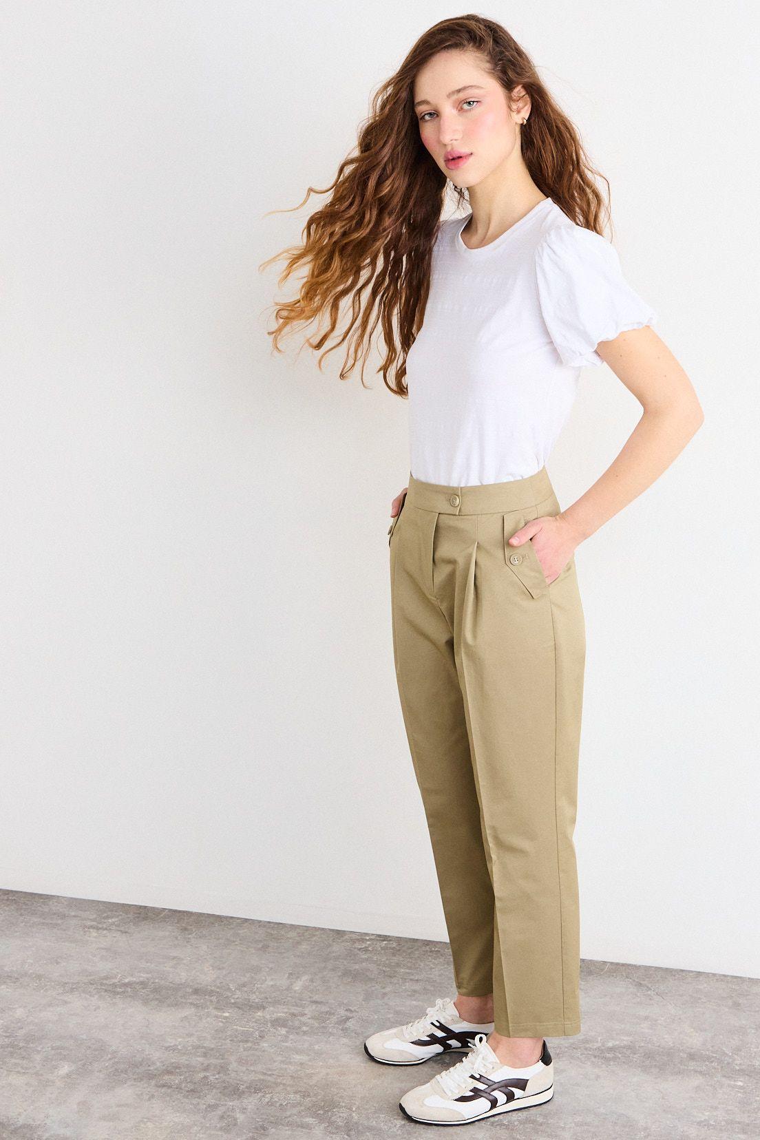 Pantalon Beige iO 11020226008107-4