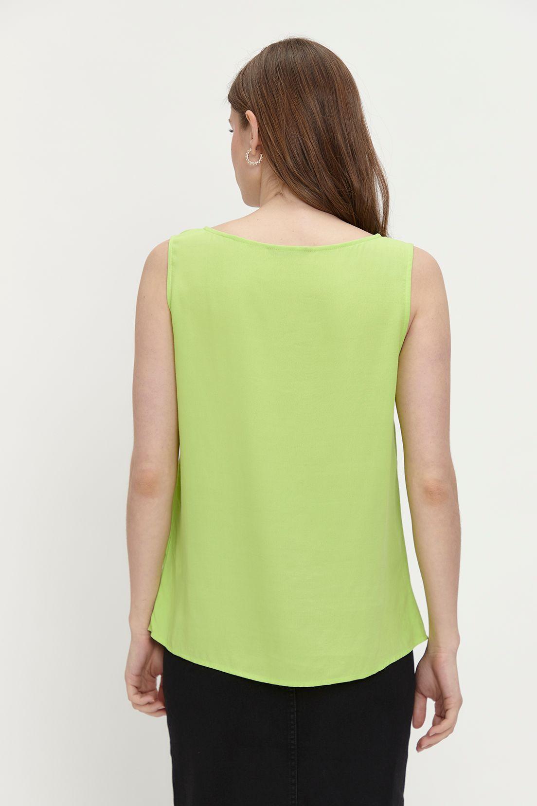 Top Liso Con Lazo Verde Ash 14007224057137-3