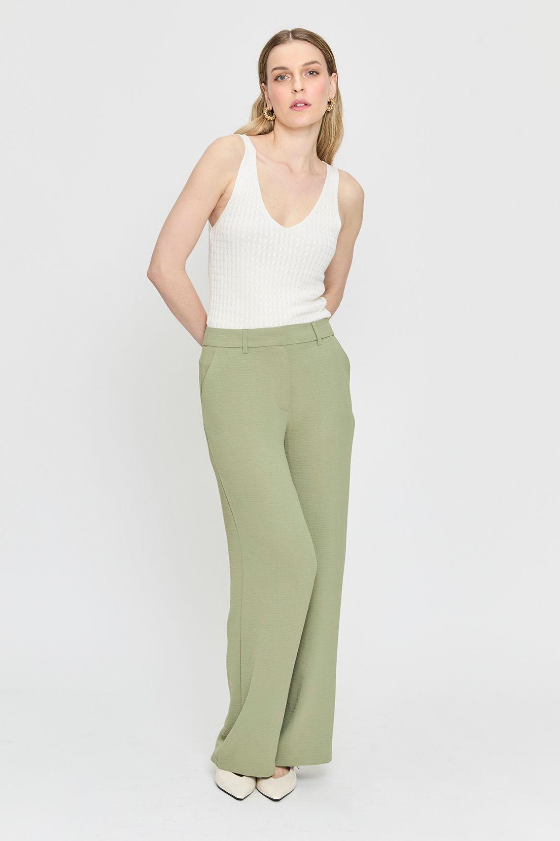 Pantalon Liso verde musgo Ash 11007224004126-0