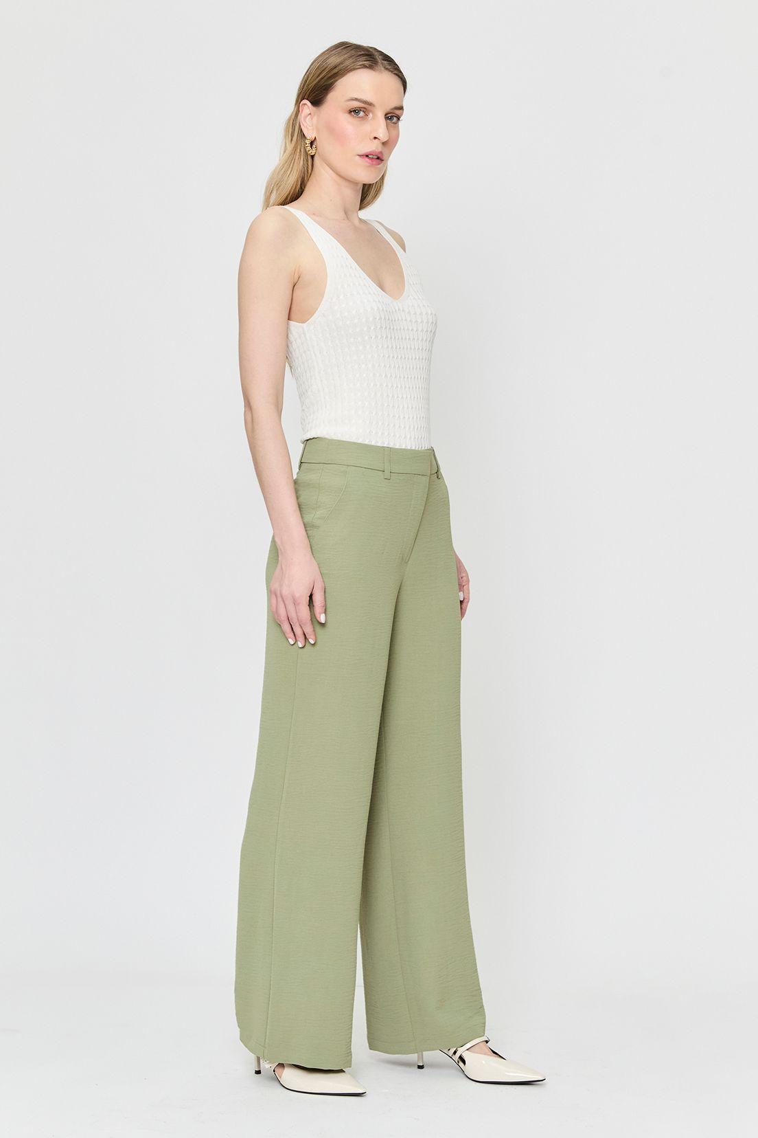 Pantalon Liso verde musgo Ash 11007224004126-3