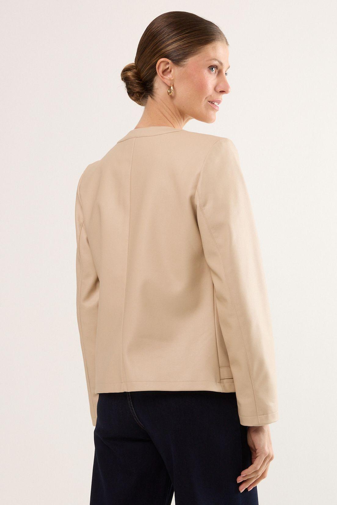Chaqueta Beige Ma Griffe 17502225050106-4