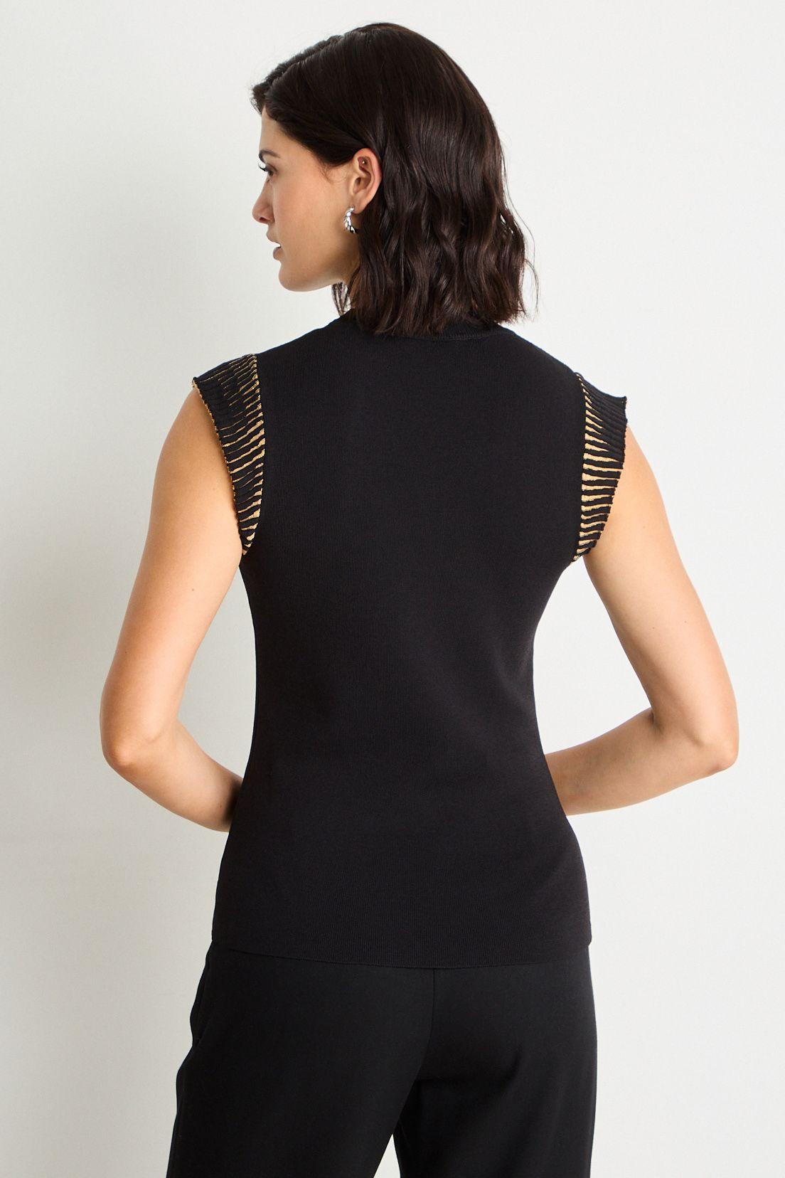 Polera Sin Mangas Negro Ash 18207225051102-2