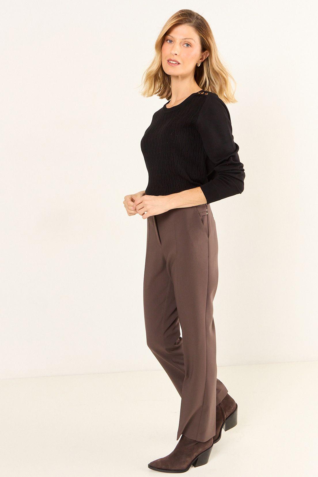 Sweater Liso Negro Ma Griffe 18102126054102-3