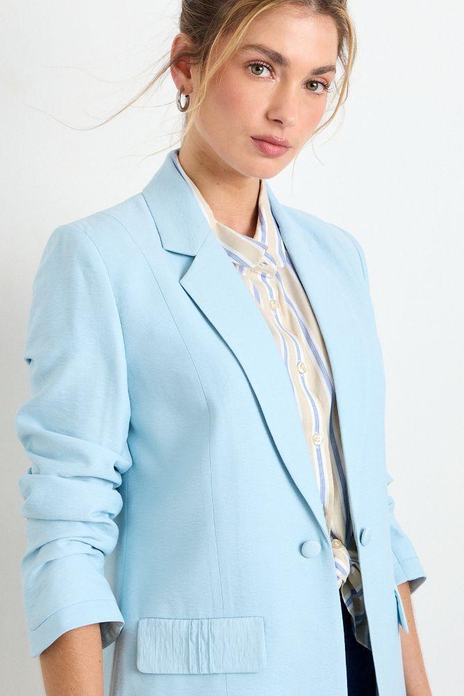Blazer Liso Celeste iO 16020225063110-1