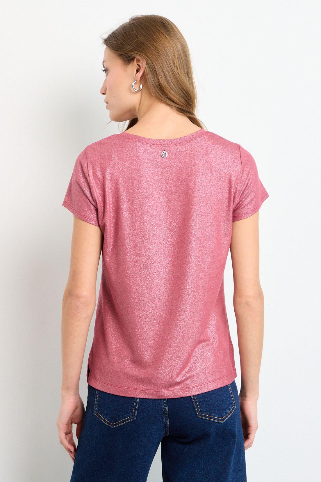 Polera Manga Corta Rosa iO 14620225001123-3