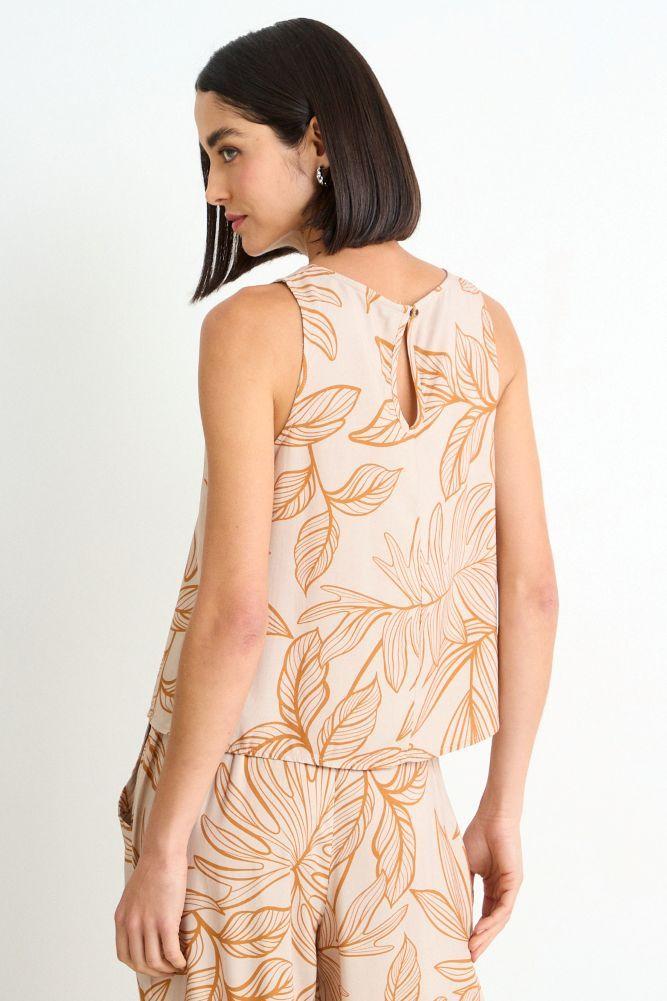 Blusa Fantasia Beige Ash 14104225080106-2