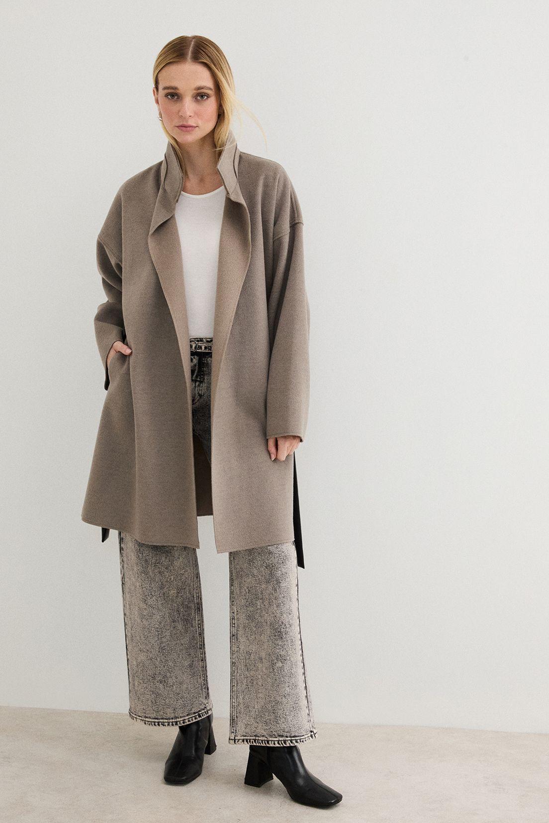 Abrigo Liso Avellana 17207125002126-0