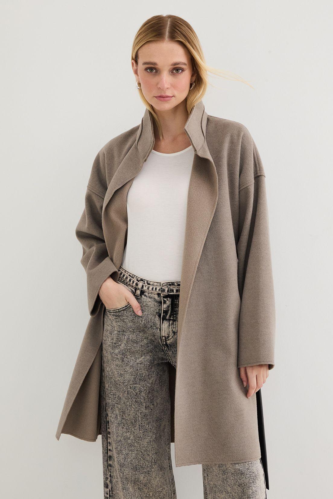 Abrigo Liso Avellana 17207125002126-4