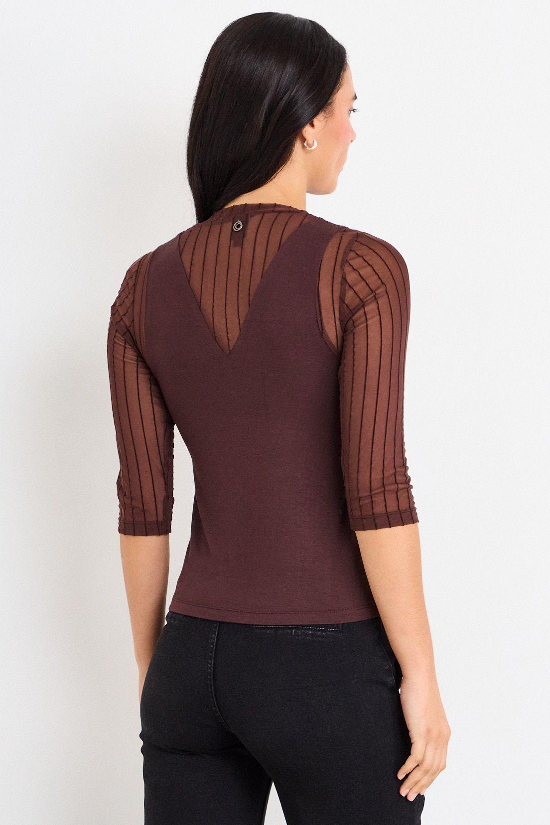 Polera Lisa Café iO 14220226050109-2