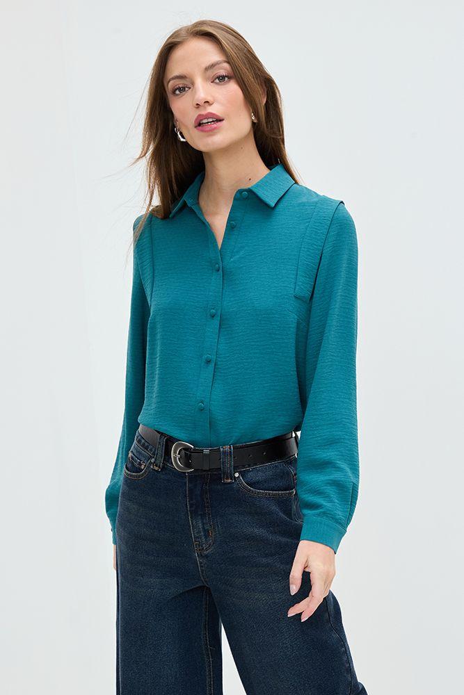 Blusa Lisa Verde Oliva 14020125014107-0