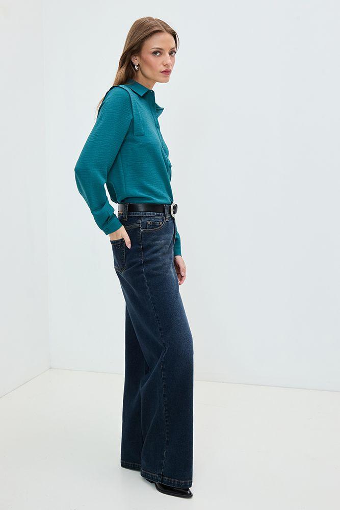 Blusa Lisa Verde Oliva 14020125014107-4