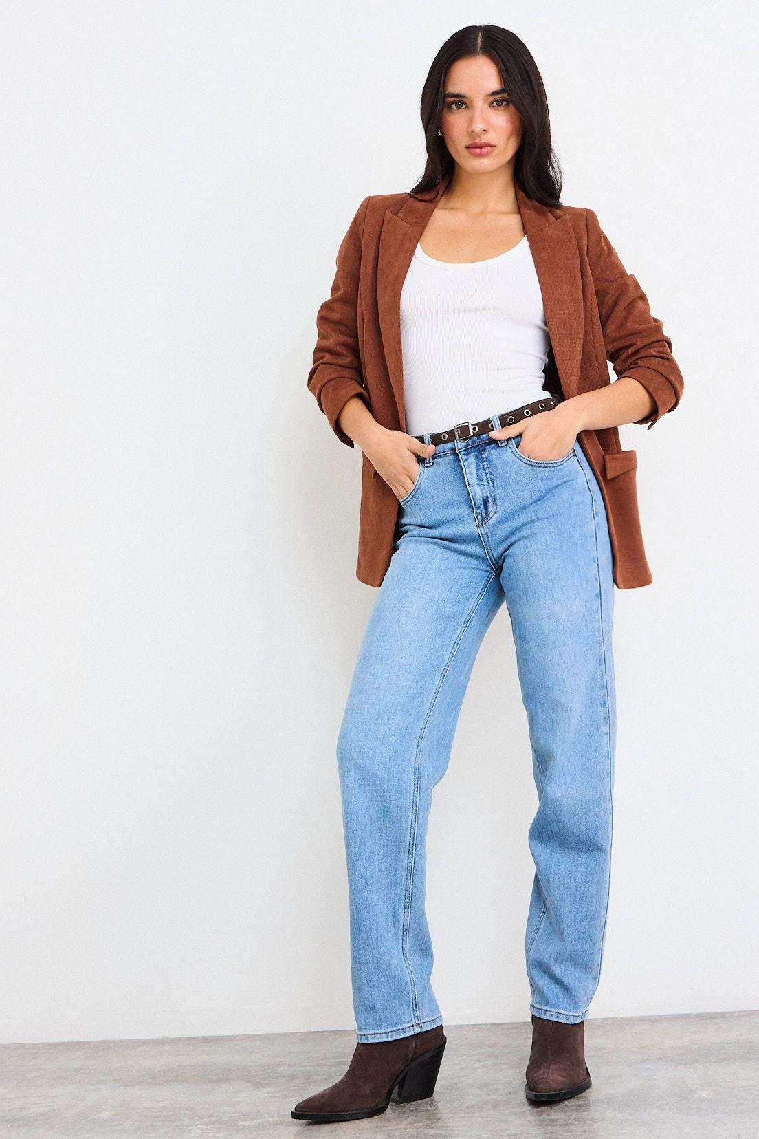 Jeans Liso Celeste iO 11320226001110-0