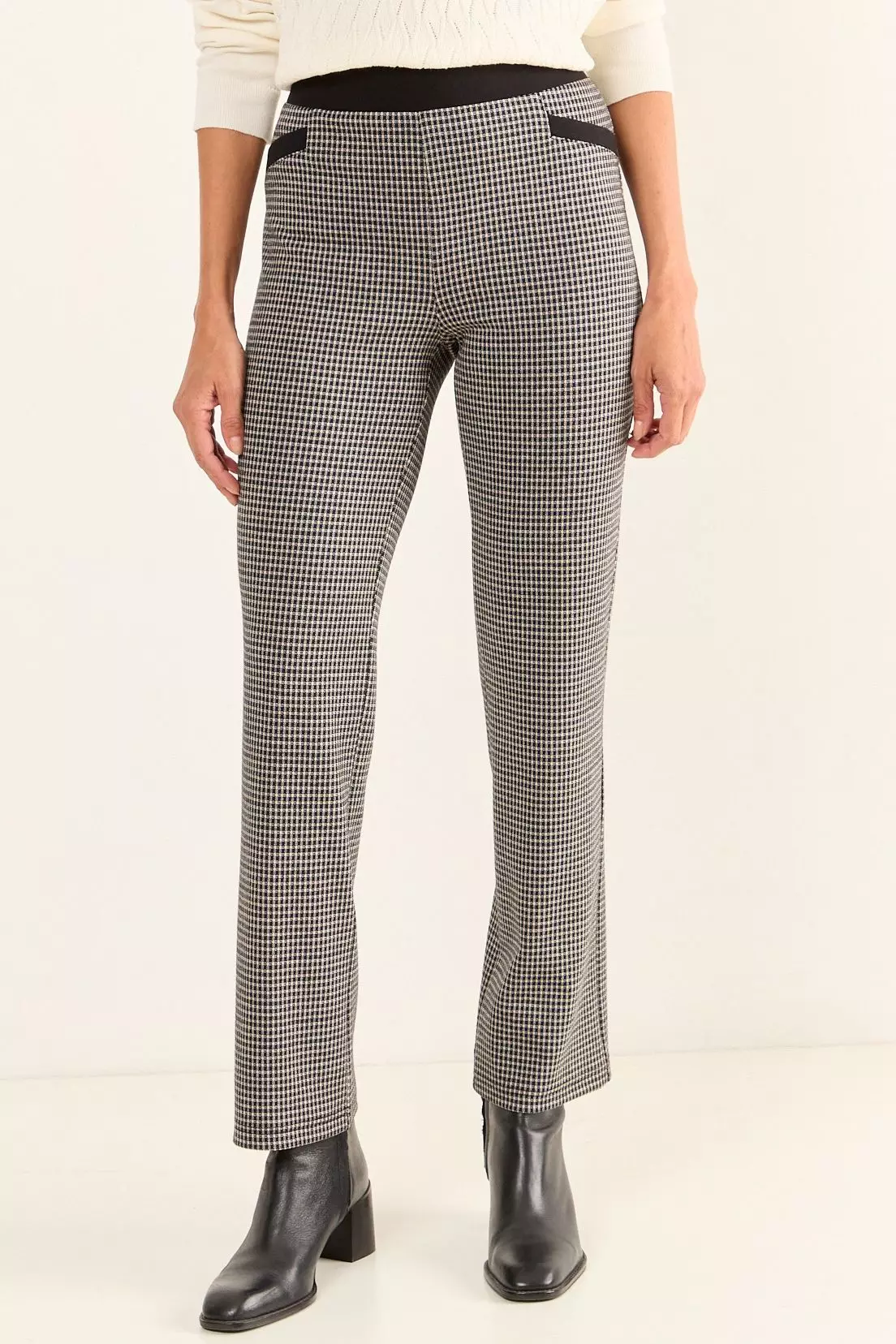 Calza Estampada Negro Ma Griffe 11602126050102-1