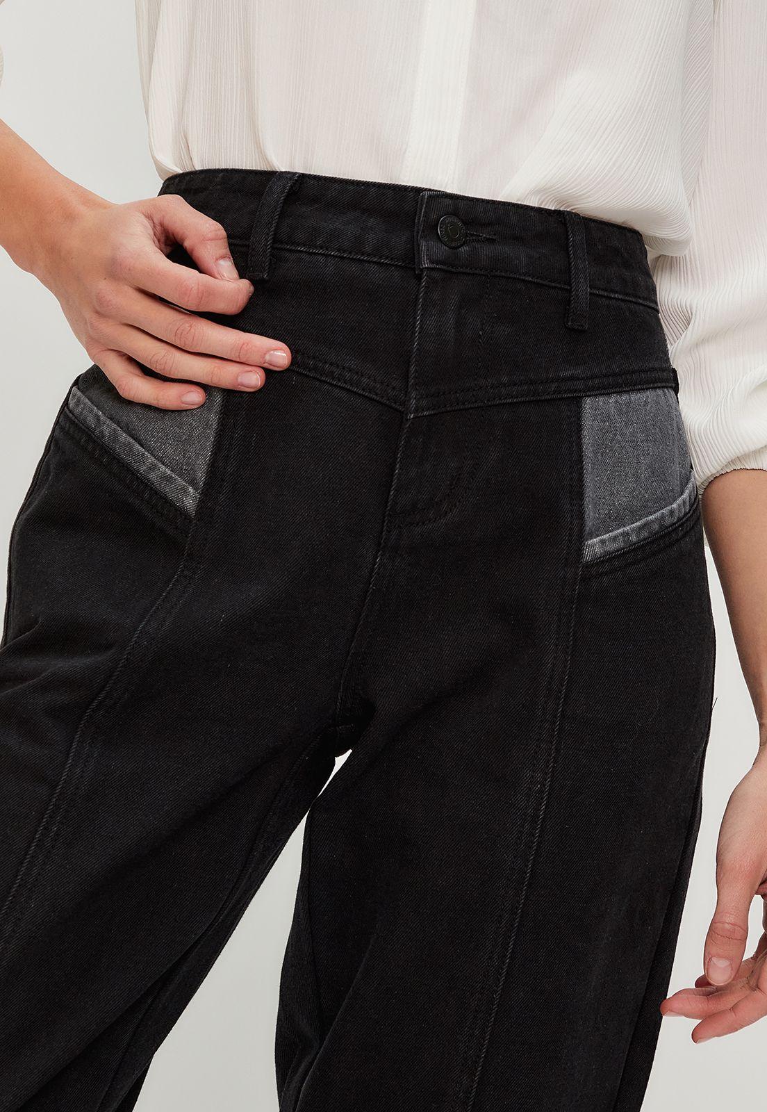 Jeans Liso Negro iO 11320224053102-1