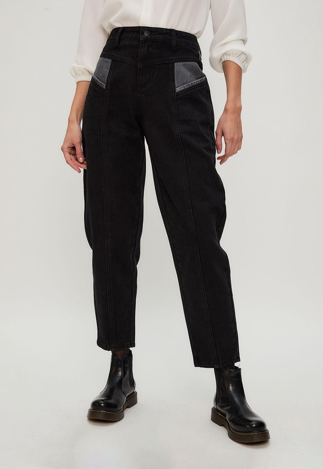 Jeans Liso Negro iO 11320224053102-2