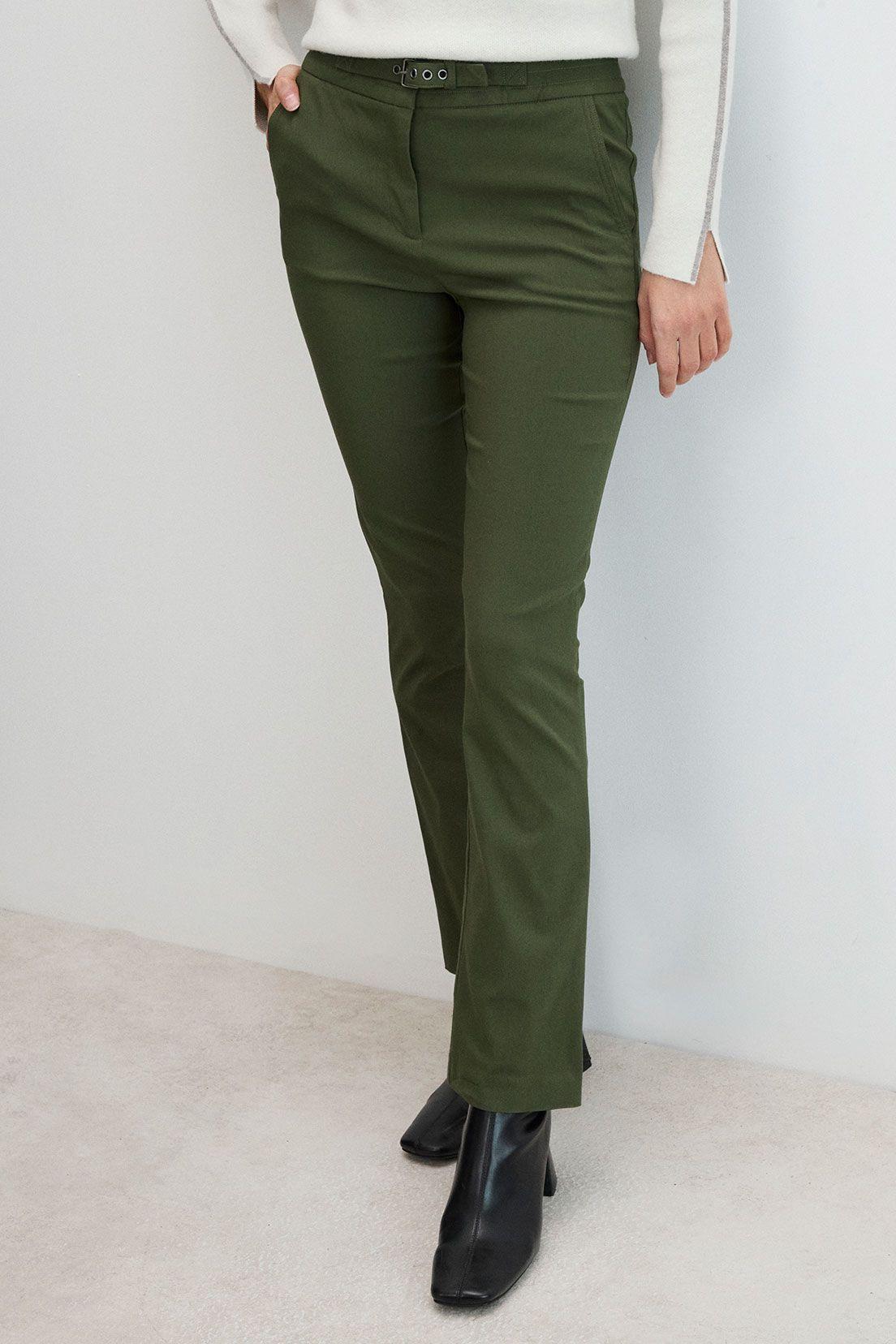 Pantalon Liso Verde Oliva 11004125005107-0