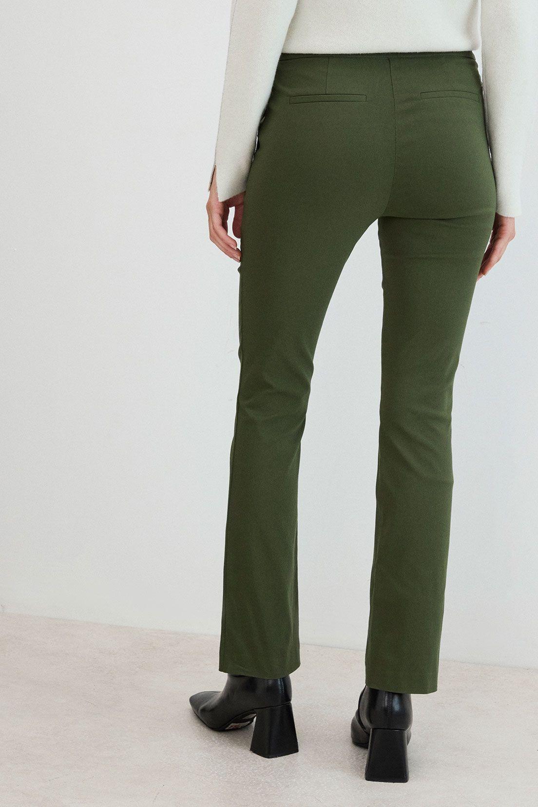 Pantalon Liso Verde Oliva 11004125005107-2