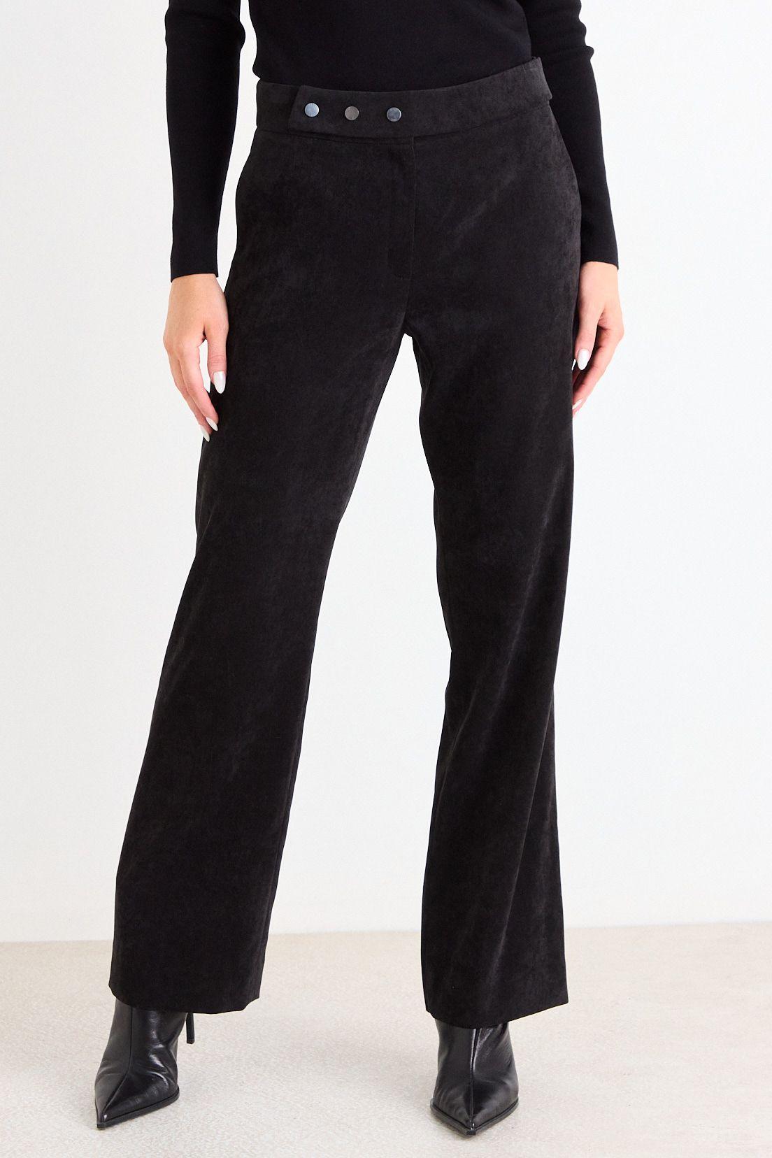 Pantalon De Pana Recto Negro Ash 11007126061102-1