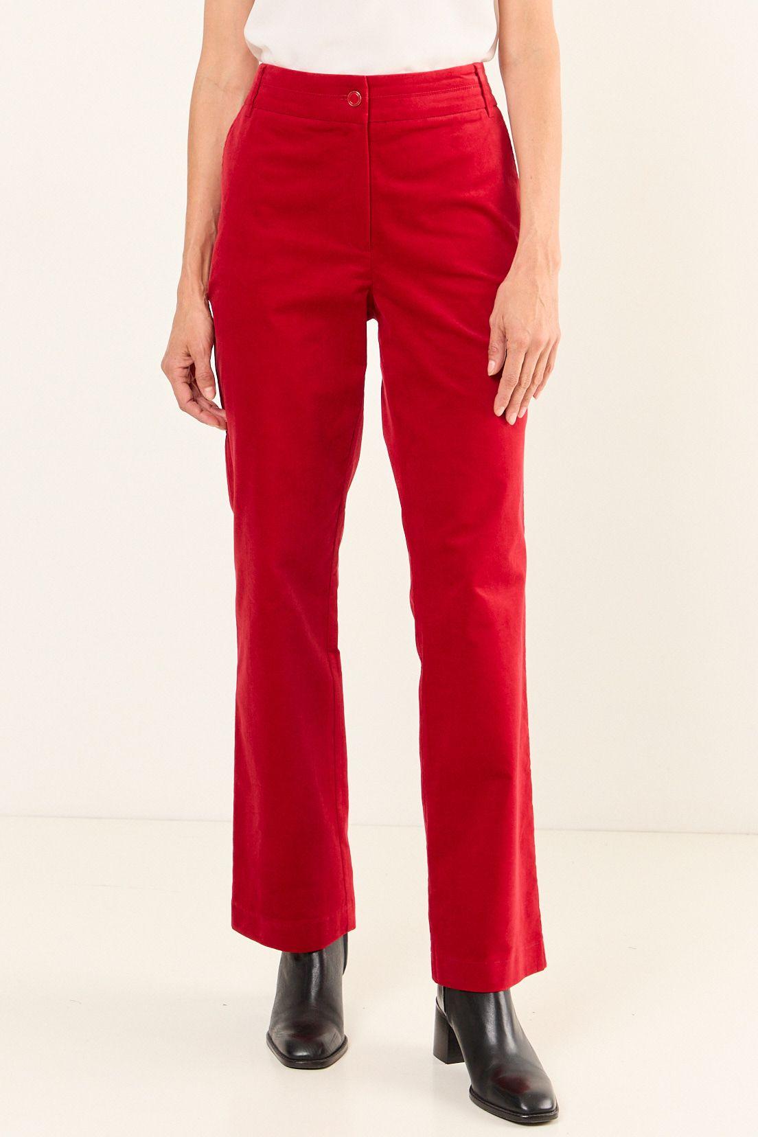 Pantalon Corte Pretina Rojo Ma Griffe 11002126053103-1