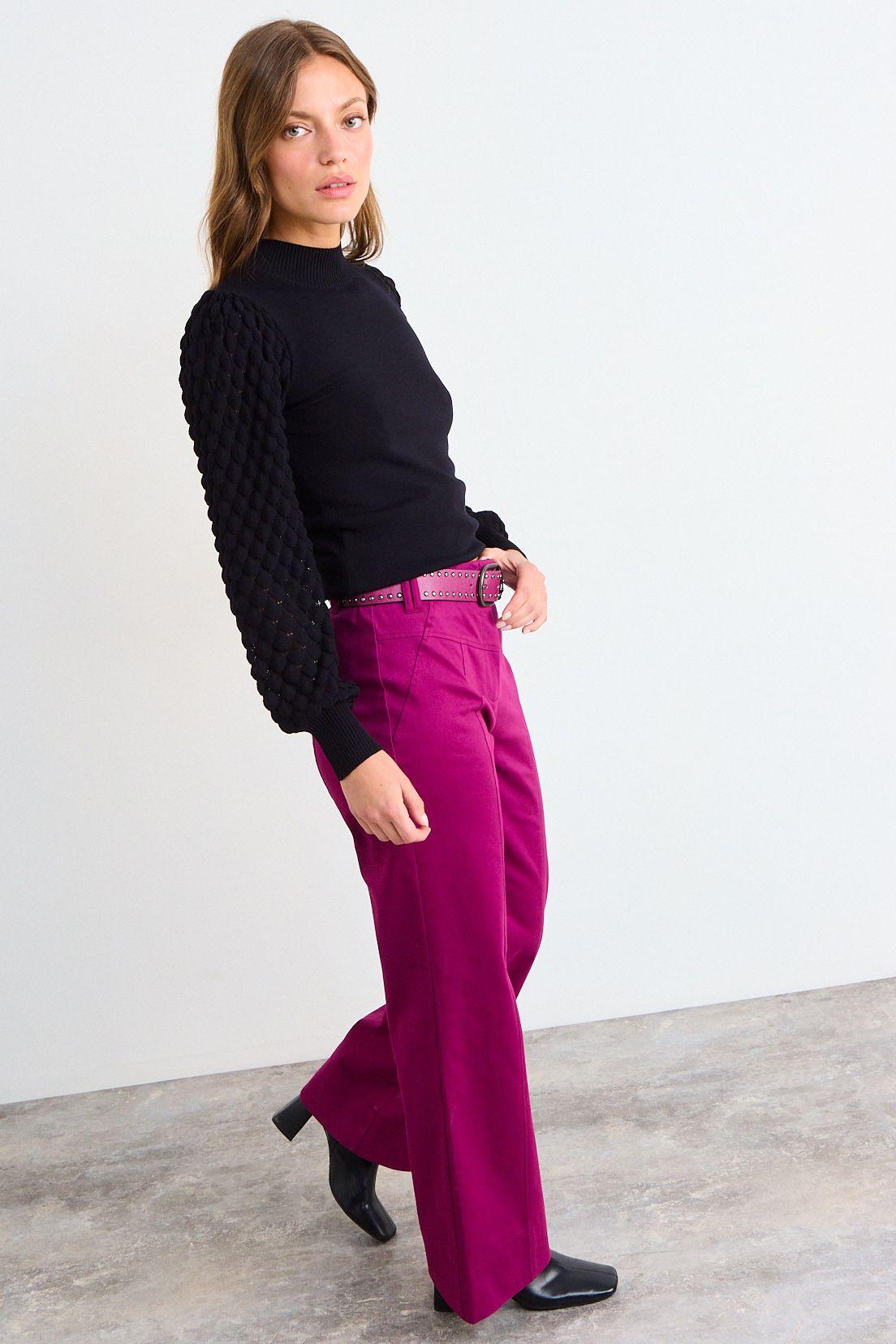 Sweater Liso Negro iO 18120126010102-2