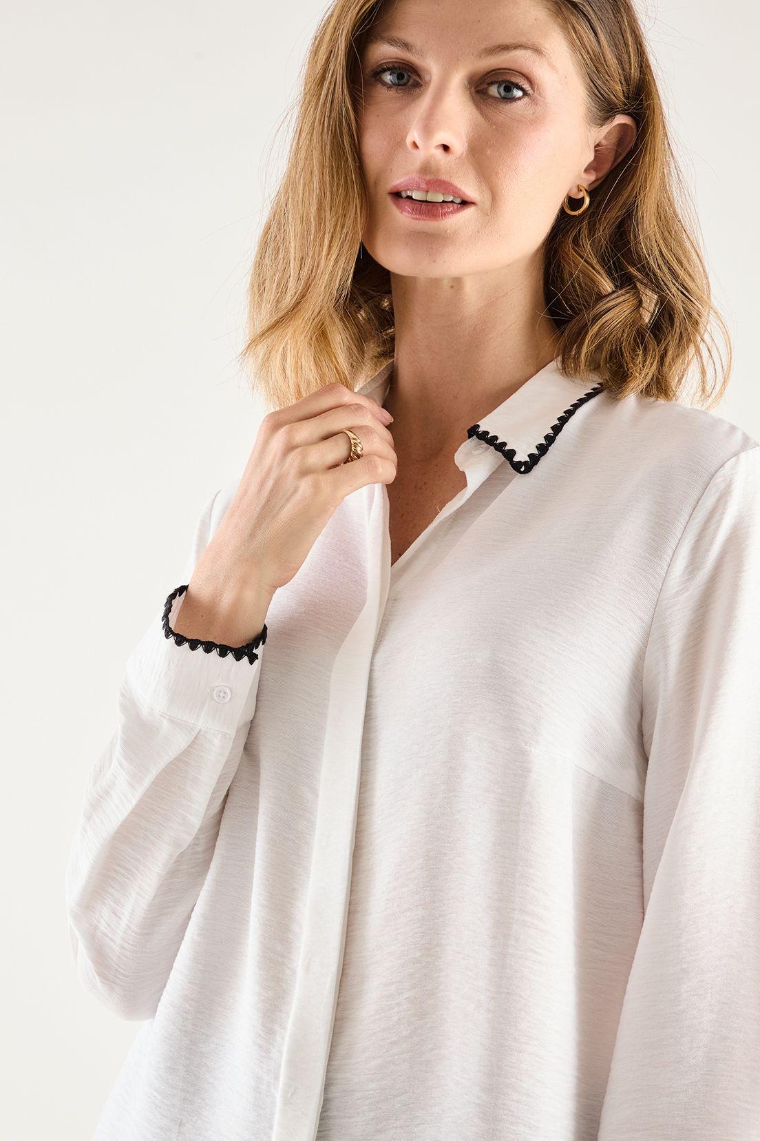 Blusa Bordado Bicolor Crudo 14002125007105-1