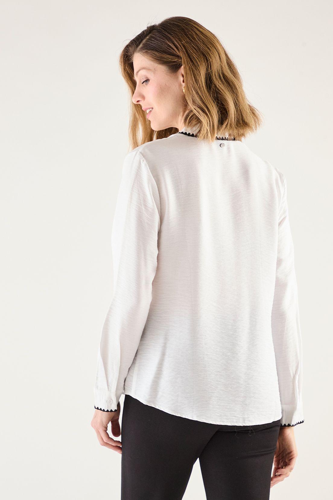 Blusa Bordado Bicolor Crudo 14002125007105-2