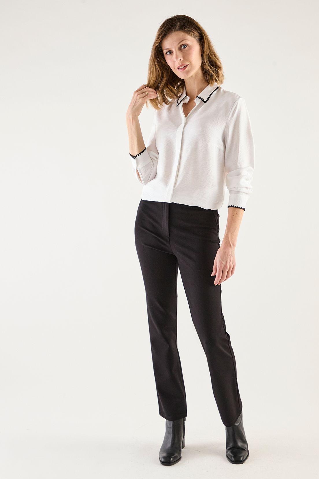 Blusa Bordado Bicolor Crudo 14002125007105-3