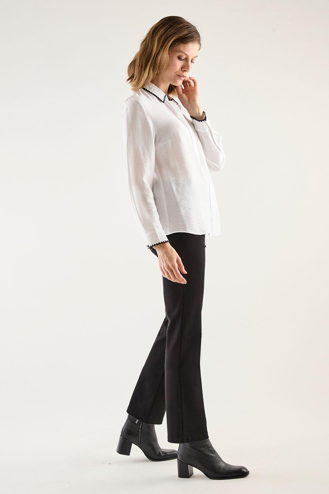 Blusa Bordado Bicolor Crudo 14002125007105-4