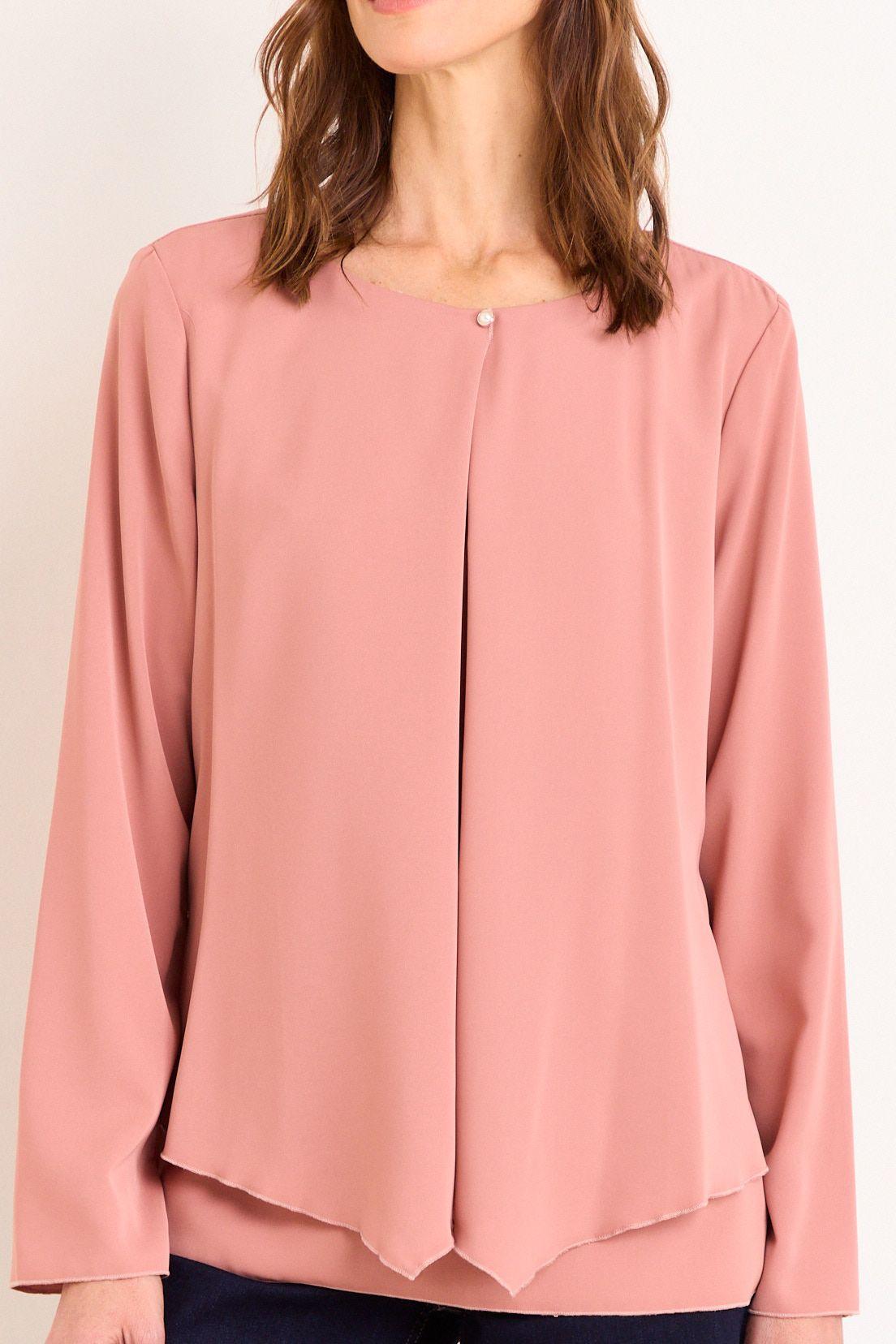 Blusa Lisa Rosado Ma Griffe 14004125013123-1