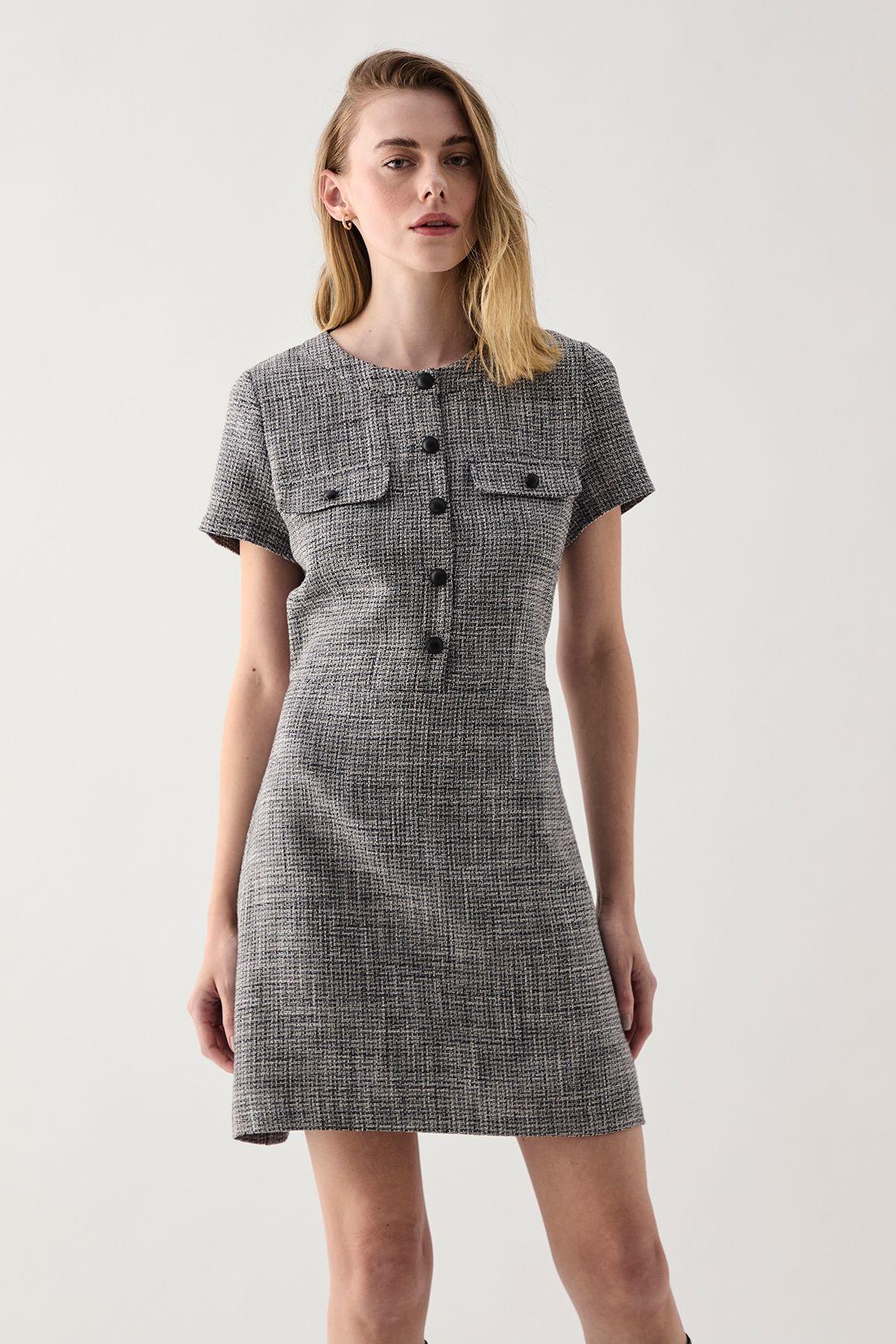 Vestido Liso Negro 13007125054102-2